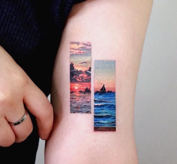 28 Ocean Tattoo Ideas for Men and Women: Minimalist Waves, Sleeve Underwater Designs