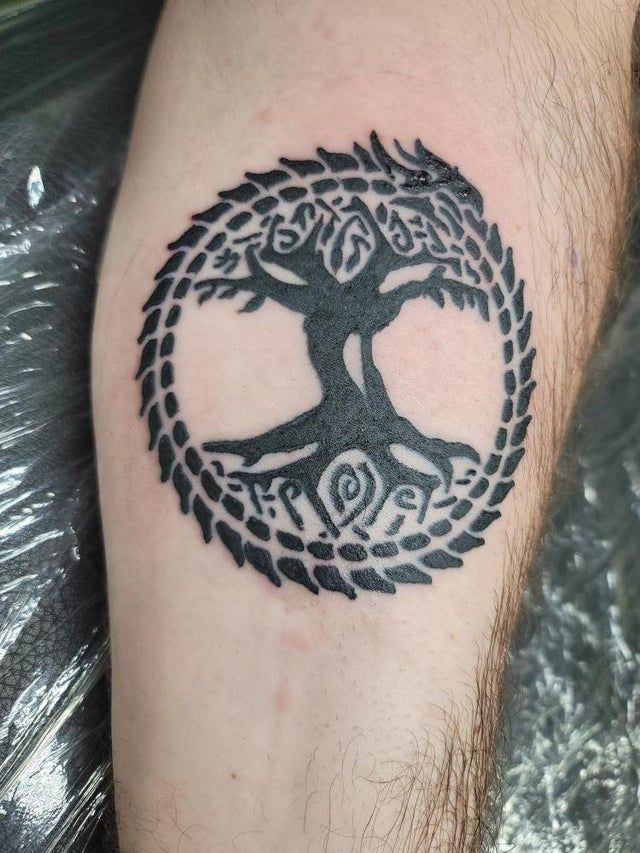 25 Viking Tattoo Ideas with Norse Mythology Symbols, Sleeve and Chest Designs