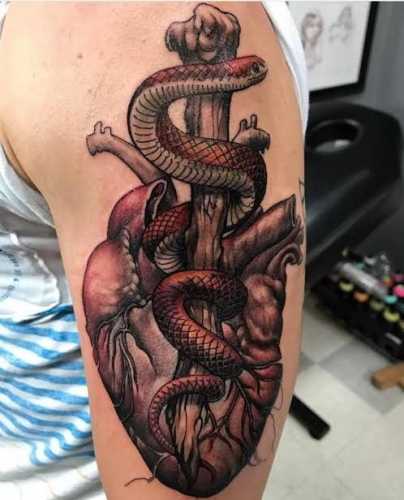 27 Caduceus Tattoo Ideas