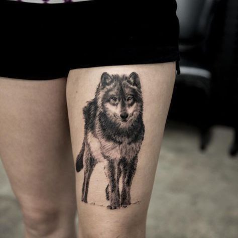 Explore 24 Stunning Realistic Wolf Tattoos for : Top Design Ideas for Forearm, Shoulder, Chest, and More