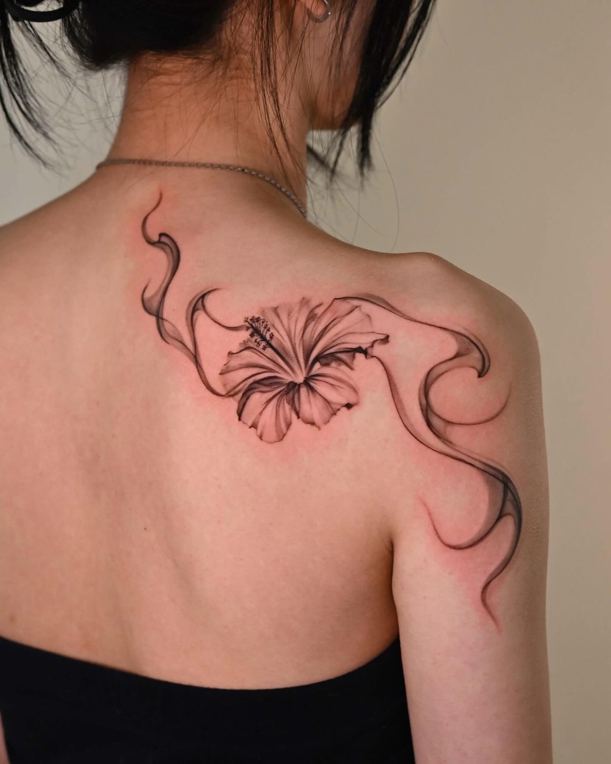 Hibiscus 27 Tattoo Ideas with Sleeve, Shoulder, Arm, Thigh &#038; Back Designs