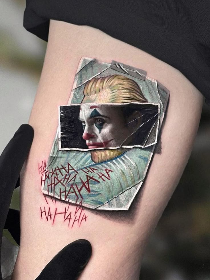 27 Joker Tattoo : Wild Ink, Iconic Chaos & Bold Character Art