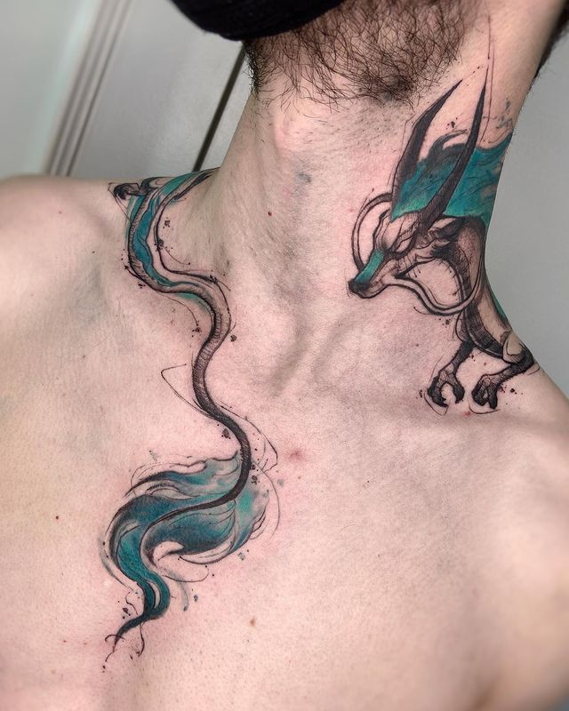 29 Dragon Tattoo Ideas for Men and Women Abstract, Realistic, Shoulder and Arm Designs