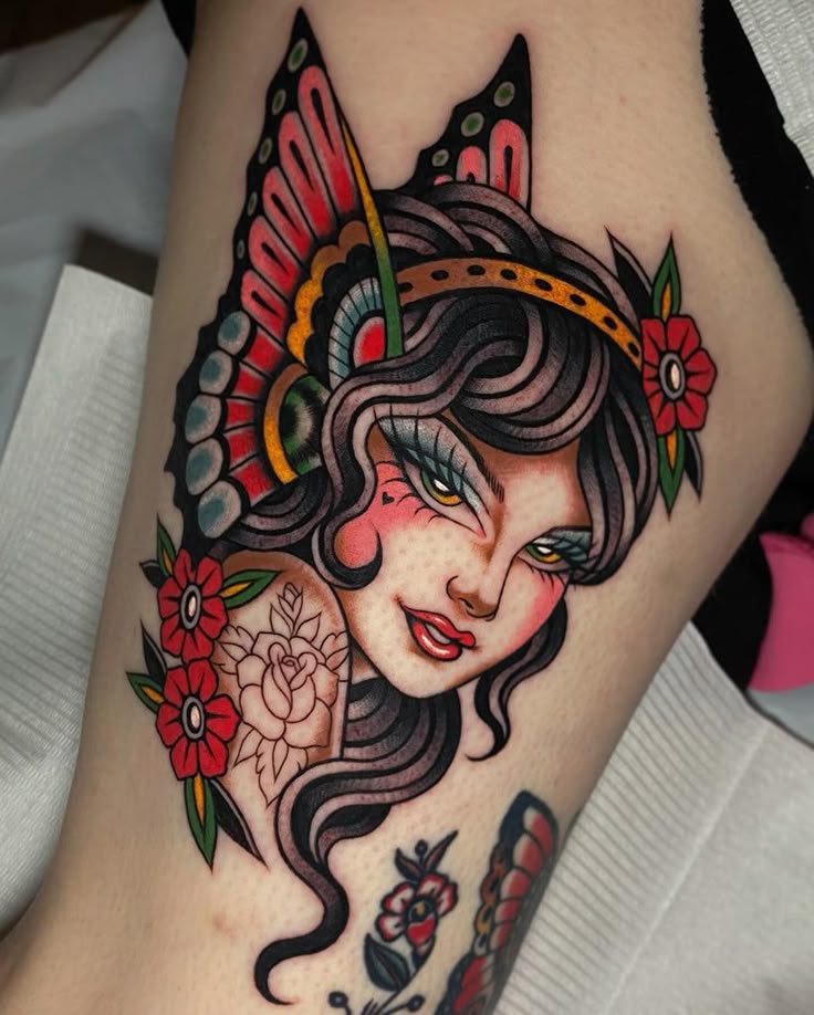 25 Neo Traditional Tattoo Ideas for : Bold Sleeve Art, Black and Grey Designs