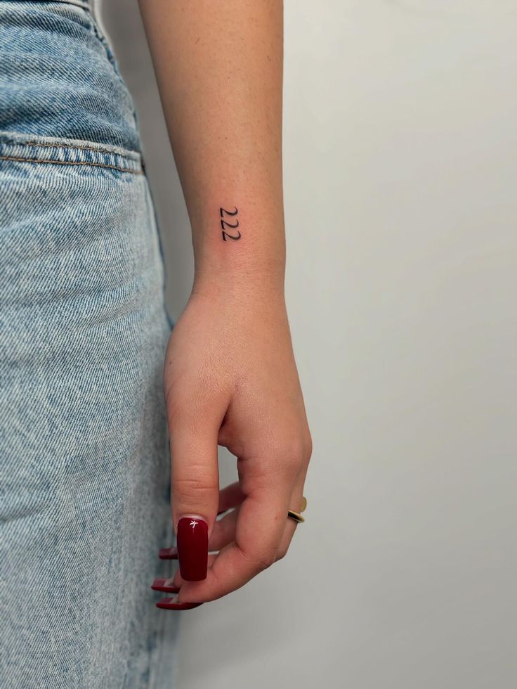 31 Ideas 222 Tattoo: Meanings, Fonts, and Placements You ll Actually Want
