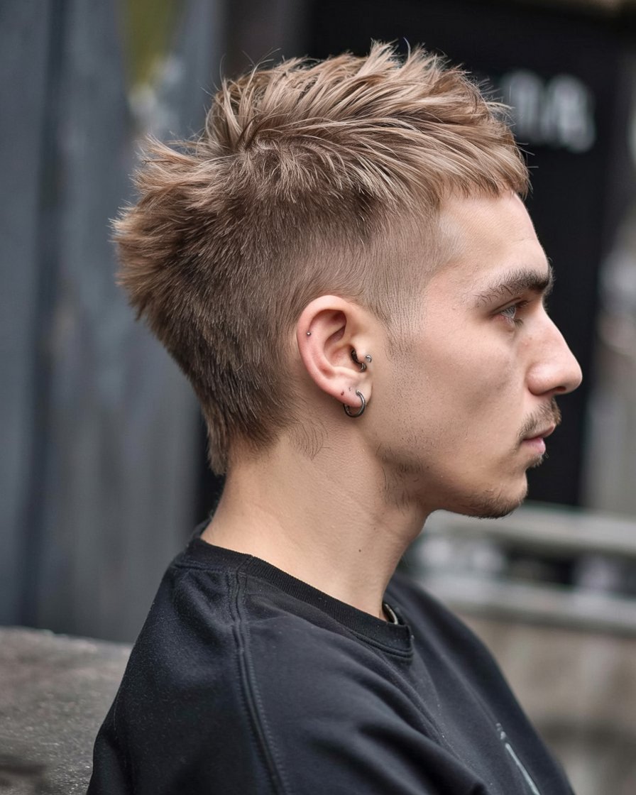 Modern Mullet Fade Haircut 27 Ideas for Men with Curly, Short, Straight Haircuts for Boys