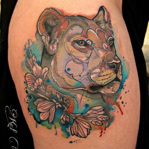 Lion Tattoo for Women: 20 Graceful and Empowering Designs