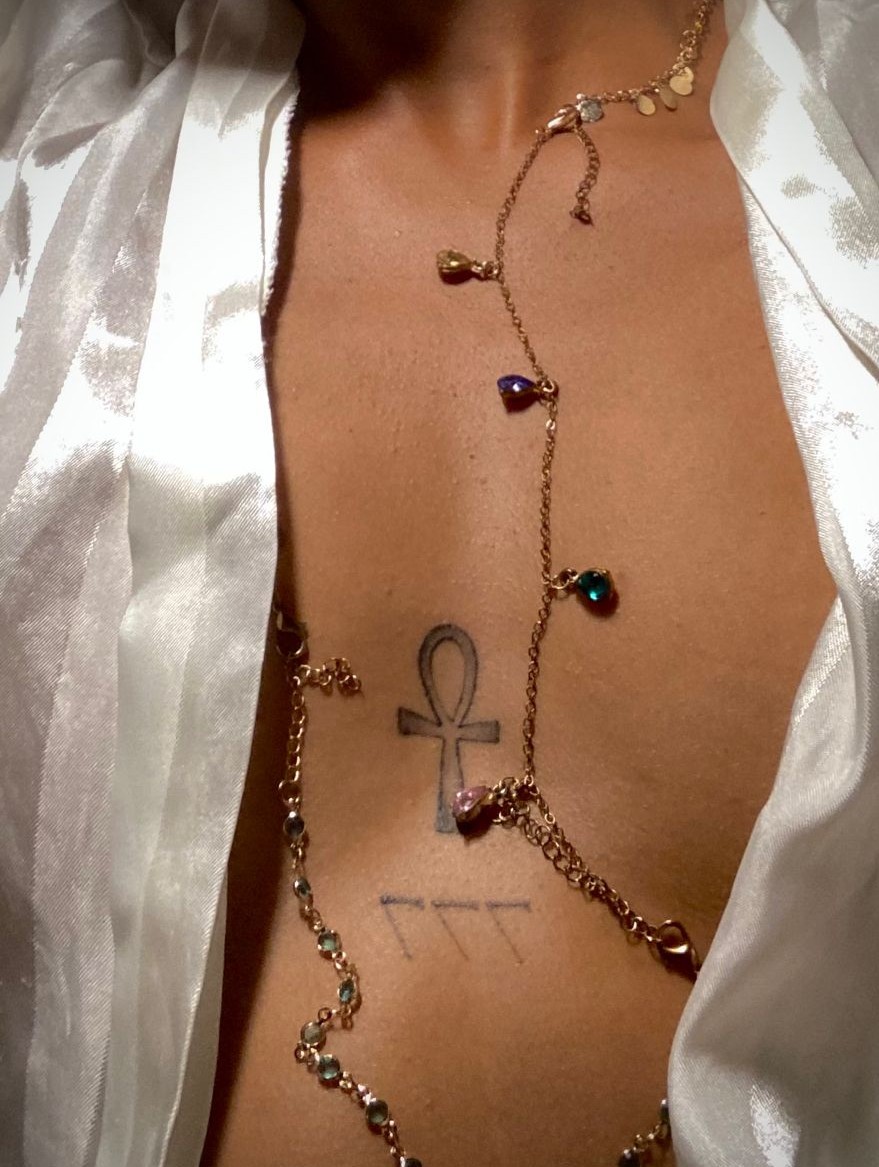 27 Ankh Tattoo Ideas with Eye of Horus, Spine, Chest, Minimalist Symbolic Ink