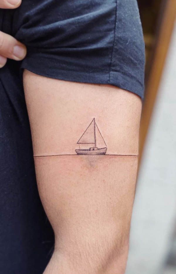 25 Ideas Simple Tattoos Men : Designs That Speak with Subtle Power