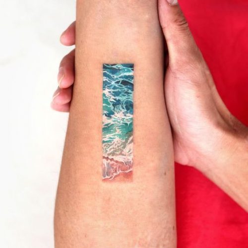 Embracing the Waves: 19 Simplistic Wave Tattoo Ideas for
