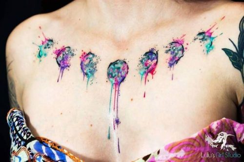 13 Witchy Chest Tattoo ideas