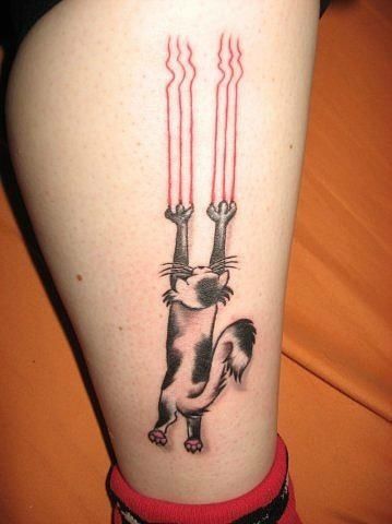 25 Simple Cat Tattoo Ideas