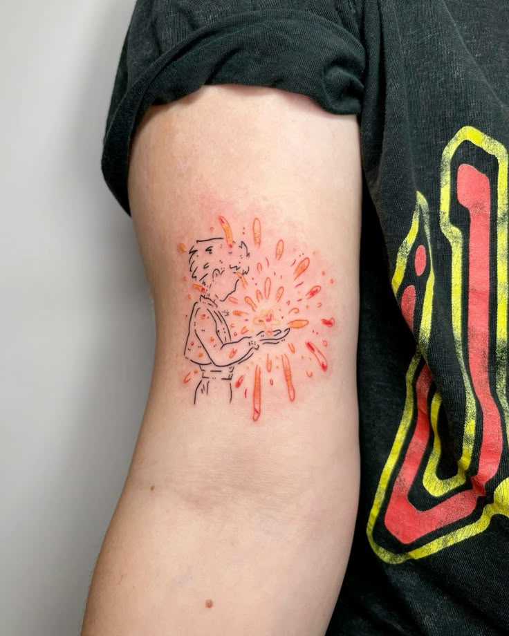 25 Studio Ghibli Tattoo Ideas Minimalist Totoro, Spirited Away Sleeve, Howl s Moving Castle Designs