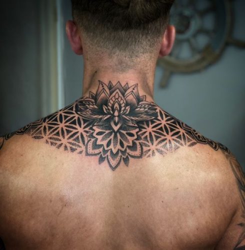 Neck Tattoos Redefined: 20 Back of Neck Tattoo Ideas for Men