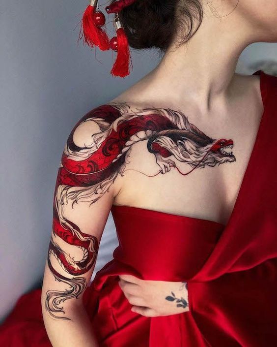 Explore 20 Inspiring Celtic Dragon Tattoo Ideas for : Stunning Designs for Men and Women