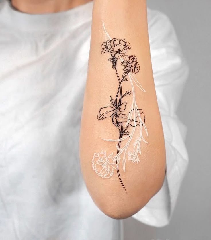 27 White Tattoo Ideas for Women and Men Aesthetic Designs on Dark Skin and More