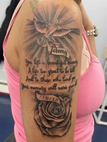 19 Unique Memorial Tattoo Quotes for Remembrance in Loving Tributes in Ink