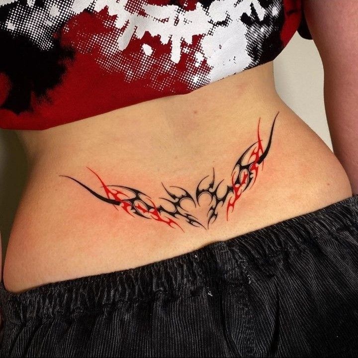 Find Out More on 29 Tramp Stamp Tattoo Ideas : Cute, Dainty, Gothic & Y2K Lower Back Designs