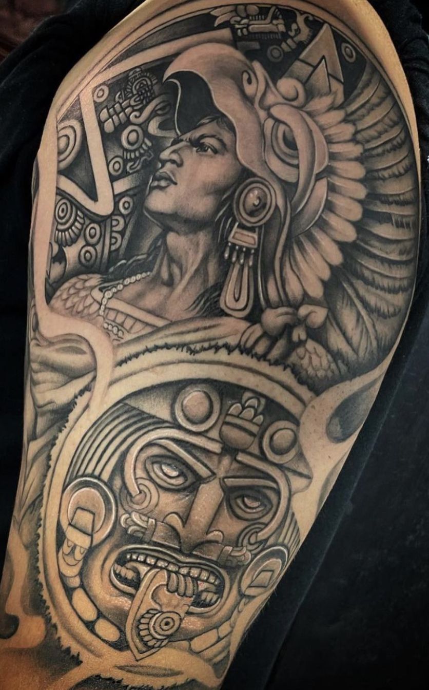 28 Aztec Warrior Tattoo Ideas: Power, Memory, and Modern Craft