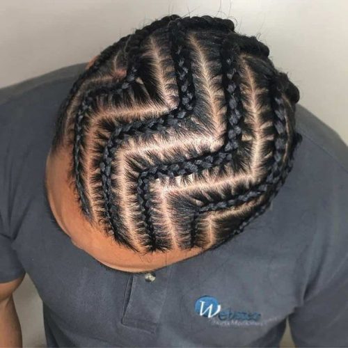 Top 19 Zig Zag Cornrows for Men in : Unleash Your Style with Bold & Intricate Braid