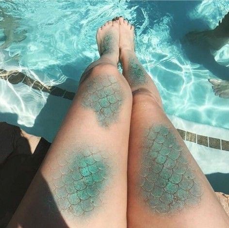 Enchanting Mermaid Scales Tattoos : Top 15 Design Ideas for Ocean-Inspired Ink