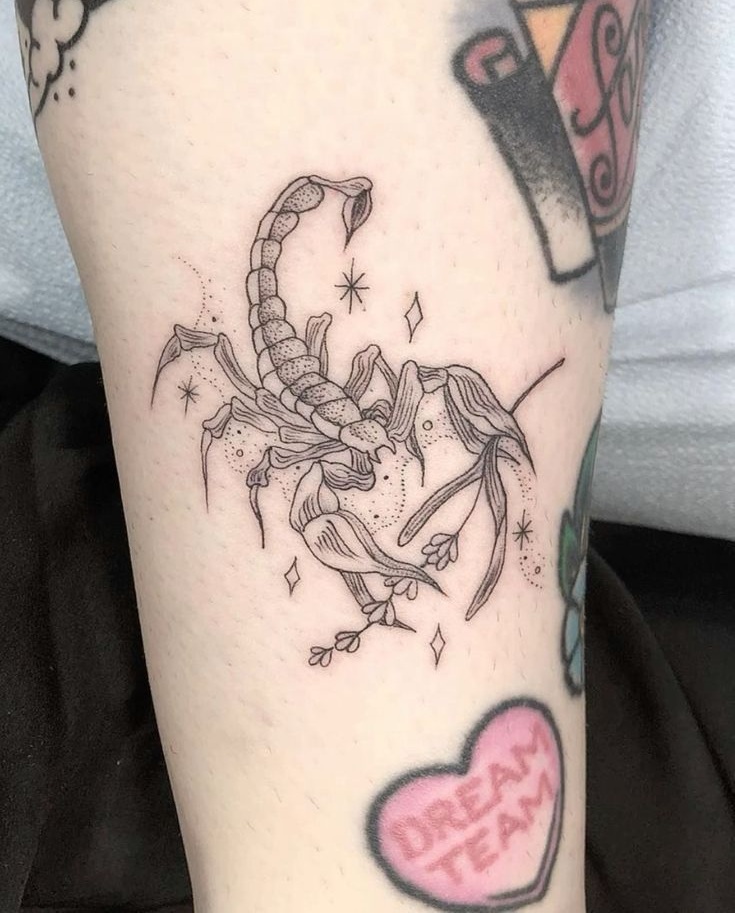 29 Scorpio Tattoo Ideas : Unique Designs with Traditional Styles and Feminine Aesthetic