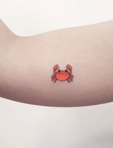 22 Small Colorful Tattoos Ideas