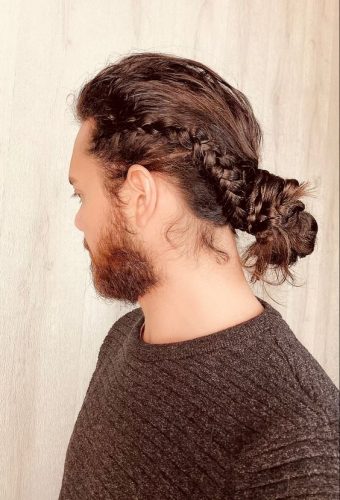 15 Trending Men’s Shoulder Length Hairstyles for : Curly, Braided, Undercut Styles