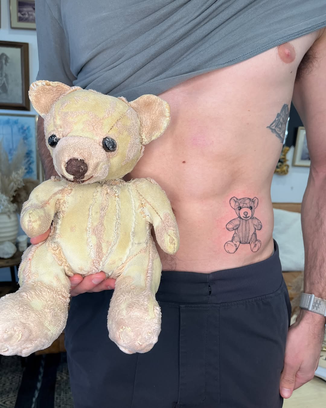 30 Teddy Bear Tattoo Designs Cute, Realistic, Fine Line, Matching, Feminine & Dark Tattoo Ideas