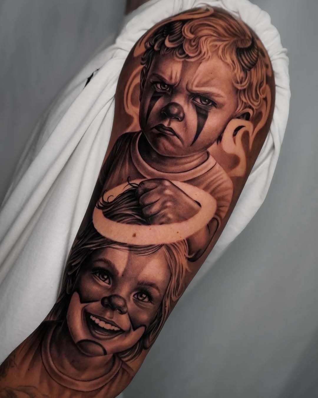 30 Chicano Tattoo Ideas with Lettering, Sleeve Designs, Querubin Art, Flash, Font Alphabet, and Tattoo Inspiration