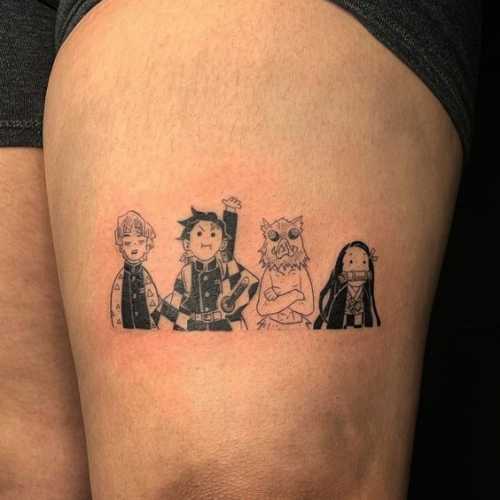 29 Small Anime Tattoos Ideas: Showcase Your Love for Japanese Animation