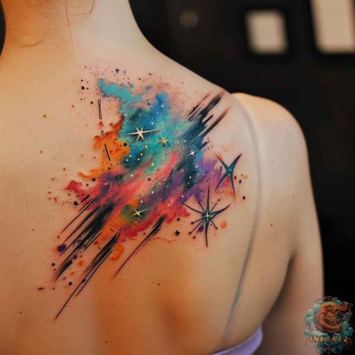 Discover the Best Galaxy Tattoo Designs for : Inspirational Ideas for Cosmic Body Art