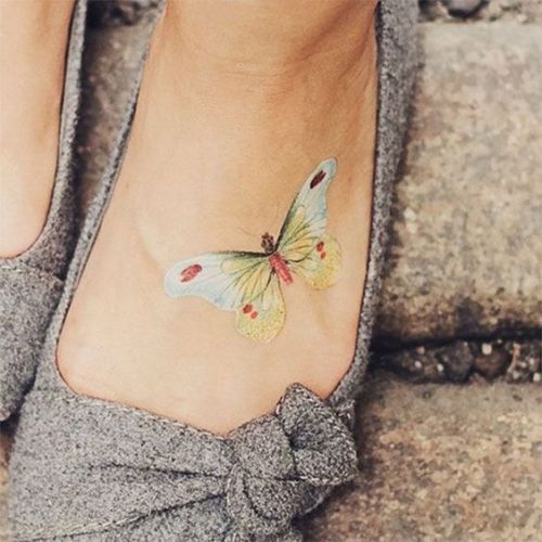 15 White Butterfly Tattoo Ideas for : Embracing Elegance and Meaning