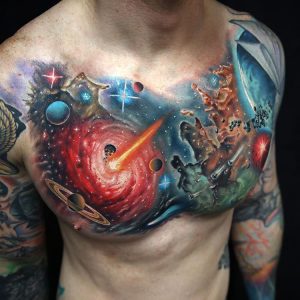 Chest tattoos for men 21 ideas