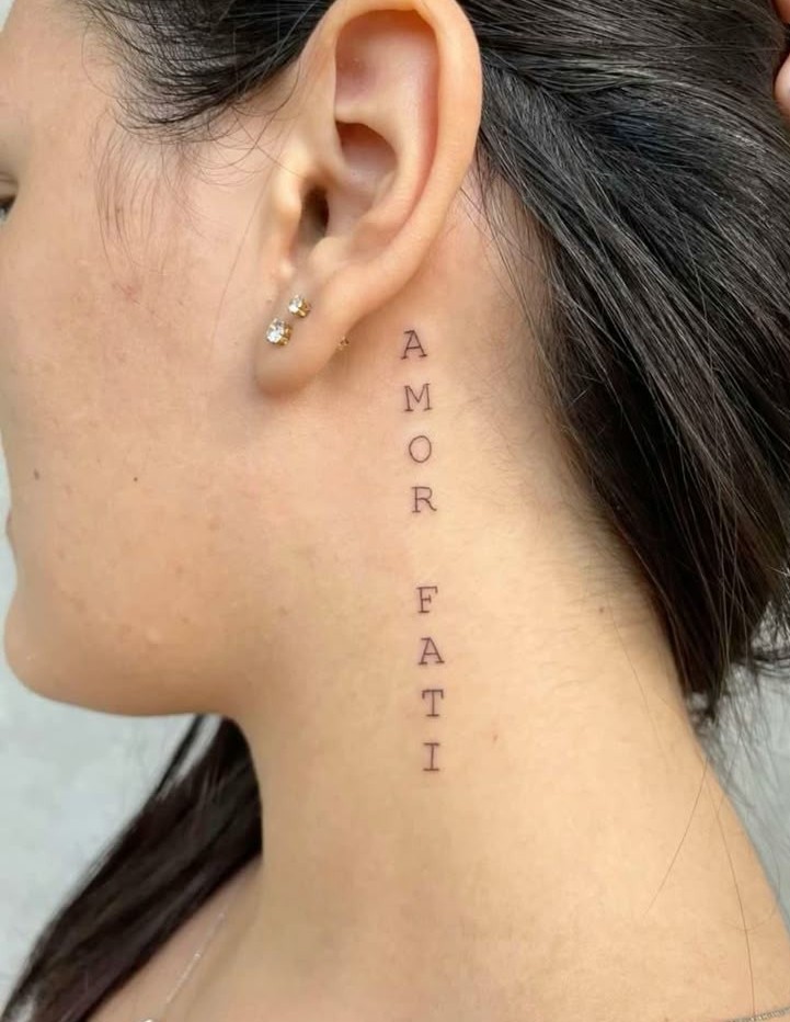 25 Amor Fati Tattoo Ideas Unique Designs, Fonts, and Placement Inspiration for Men & Women