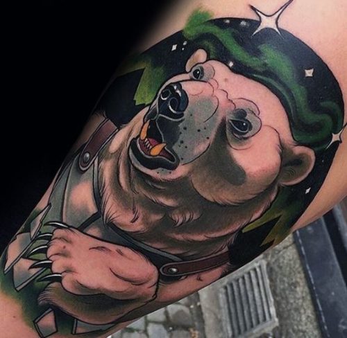 Explore 20 Unique Bear Tattoo Designs: From Whimsical and Colorful to Minimalist and Traditional