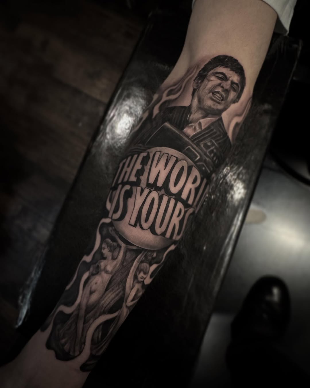 28 Scarface Tattoo Ideas: Turning Tony Montana Into Wearable Cinema