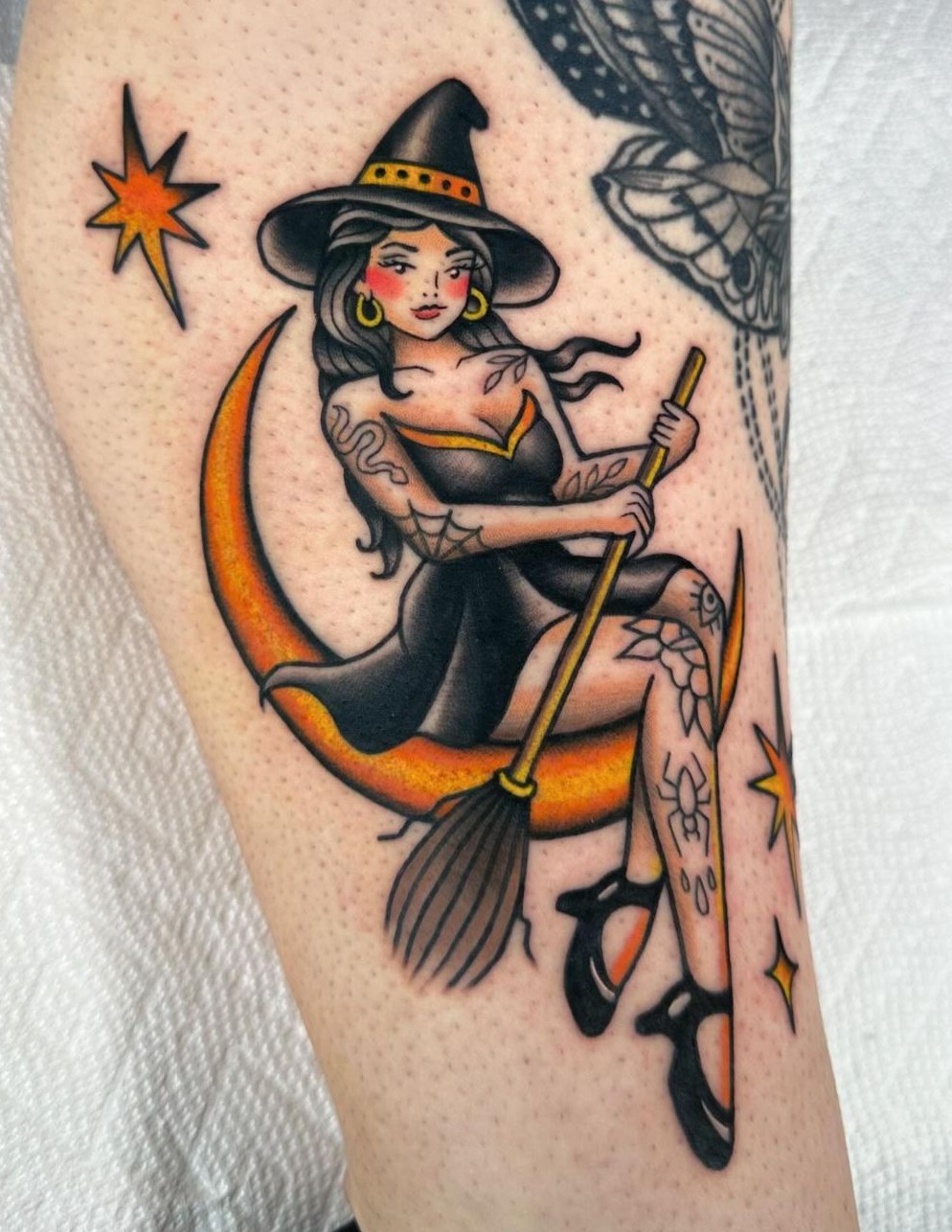 Halloween Tattoo 27 Ideas with Flash Art, Fine Line, Sleeve Designs and Glitter Concepts