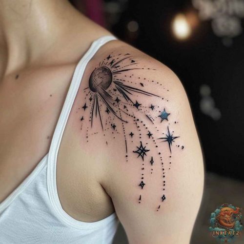 Discover the Best Galaxy Tattoo Designs for : Inspirational Ideas for Cosmic Body Art