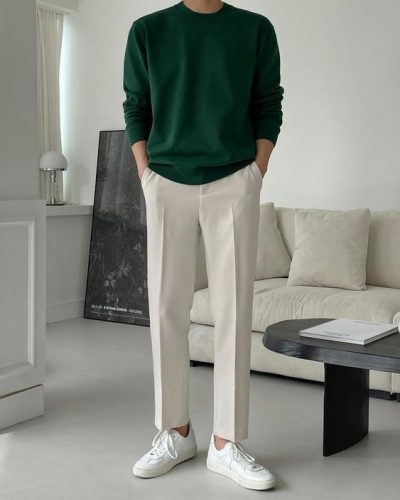 s Trendsetting: 18 Mens Sneakers with Dress Pants Stylish & Versatile Looks