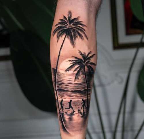 19 Beachy Tattoos Ideas: Capture the Sun and Sea in Beautiful Ink