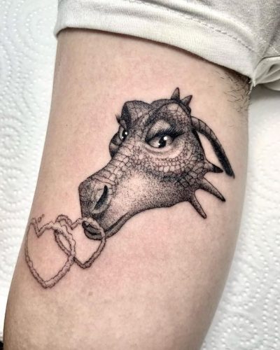 Explore 17 Creative Shrek Tattoo Ideas in : Inspirations from Fairytales to Modern Art