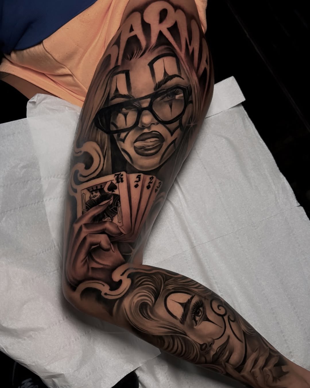 30 Chicano Tattoo Ideas with Lettering, Sleeve Designs, Querubin Art, Flash, Font Alphabet, and Tattoo Inspiration