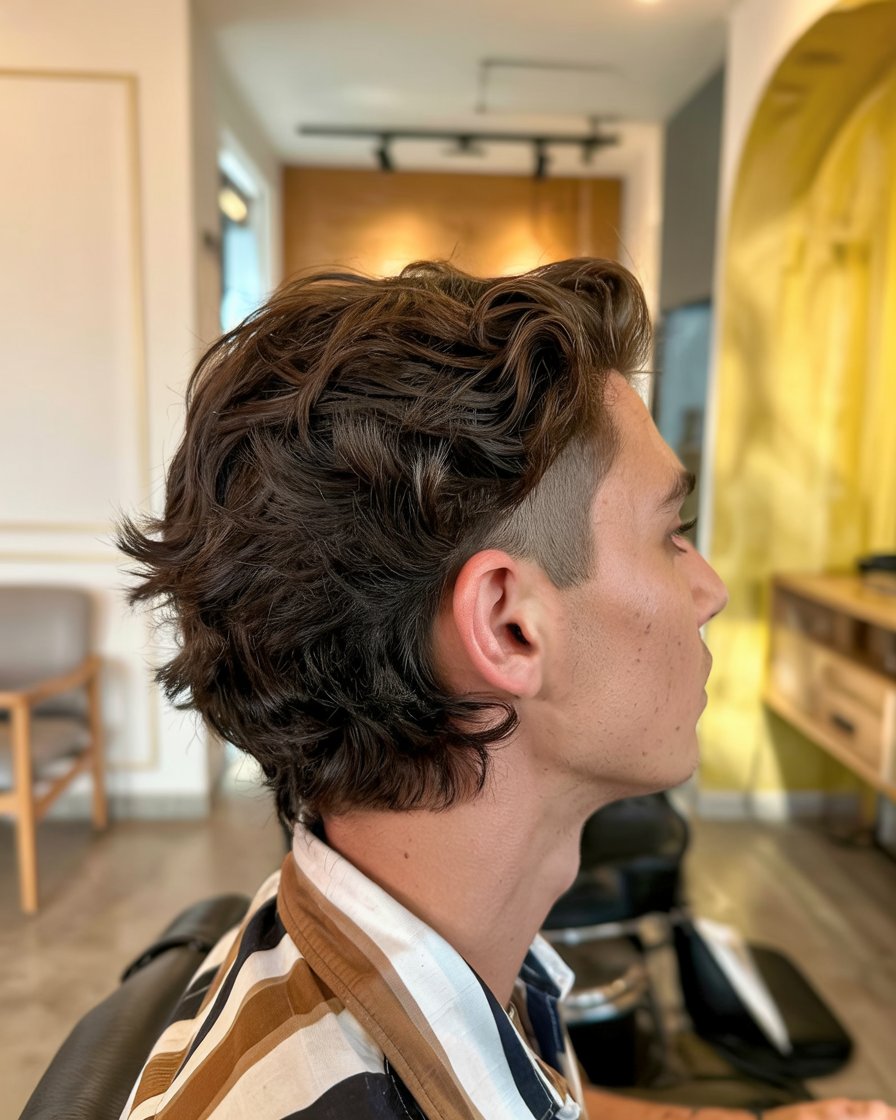 Modern Mullet Fade Haircut 27 Ideas for Men with Curly, Short, Straight Haircuts for Boys