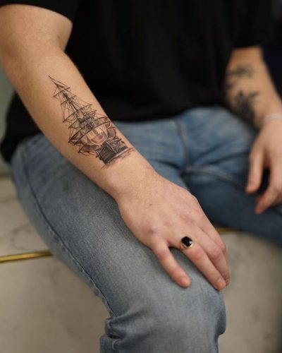 Explore 17 Captivating Viking Ship Tattoo Ideas for : Embrace Norse Heritage &#038; Artistry
