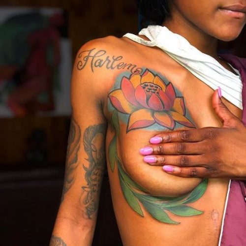 25 Colorful Tattoo Ideas for Dark Skin Tones
