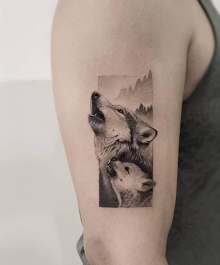 Explore 24 Stunning Realistic Wolf Tattoos for : Top Design Ideas for Forearm, Shoulder, Chest, and More