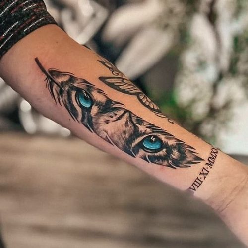 20 Tiger Eyes Tattoo Ideas