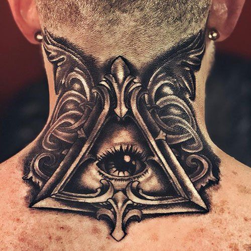Neck Tattoos Redefined: 20 Back of Neck Tattoo Ideas for Men