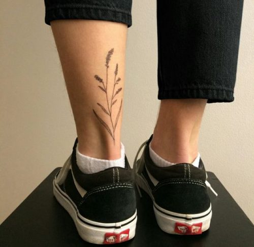 18 Unique Flower Ankle Tattoo Ideas: Stunning Designs for Nature Lovers